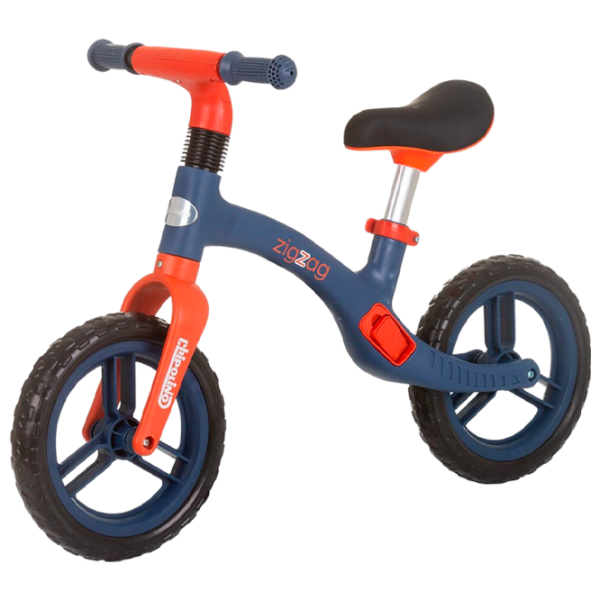 Bicicletă fără pedale Chipolino Zig Zag 12" Blue  Metal / Pentru copii photo 1