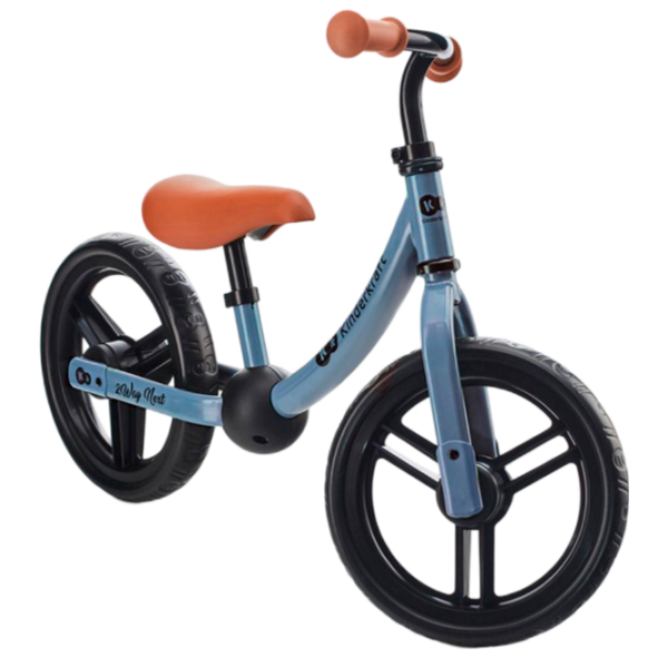 Bicicletă fără pedale KinderKraft 2Way Next 11" 11" Blue Sky  Metal / Pentru copii photo 5