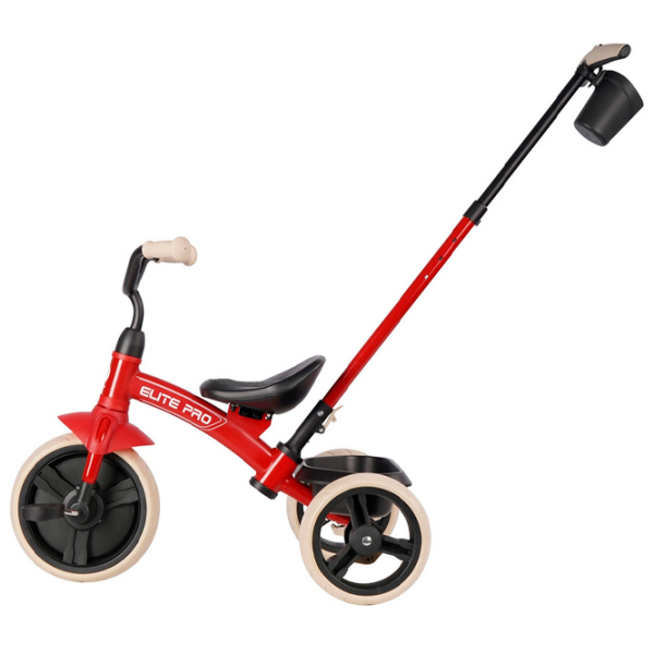 Трицикл Qplay Elite Pro Красный  Металл / Детский photo 4