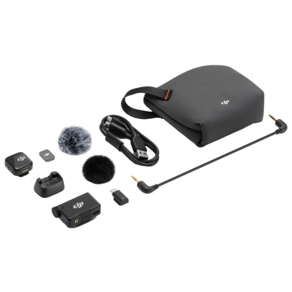 Микрофон DJI Mic Mini (1 TX + 1 RX) Черный  photo 5