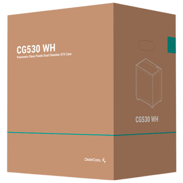Корпус Deepcool CG530 WH Белый ITX photo 13
