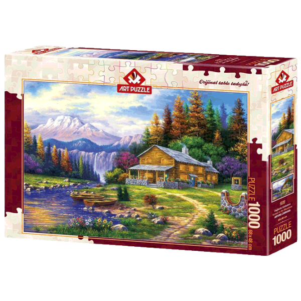 Puzzle Art Puzzle Sunset in the Mountains (8697950842303) Количество деталей: 1000, Рекомендуемый возраст: 15+ photo 1