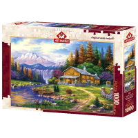 Puzzle Art Puzzle Sunset in the Mountains (8697950842303) Количество деталей: 1000, Рекомендуемый возраст: 15+
