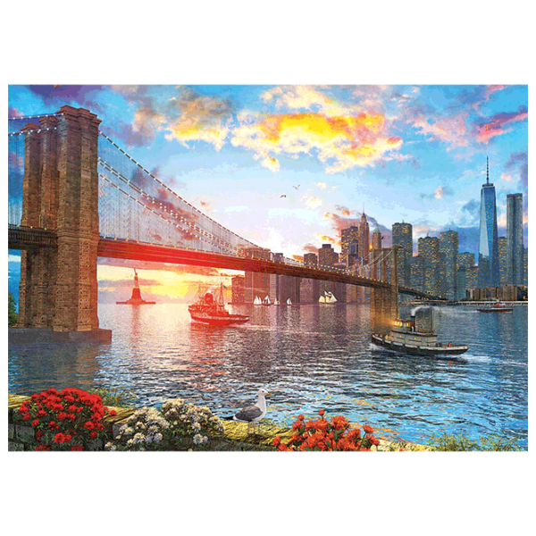 Puzzle Art Puzzle Good morning to peace (8682450141858) Количество деталей: 1000, Рекомендуемый возраст: 15+ photo 2