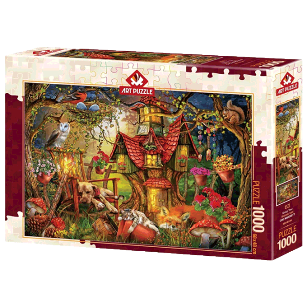 Puzzle Art Puzzle Time for Lazy (8682450141773) Количество деталей: 1000, Рекомендуемый возраст: 15+ photo 1