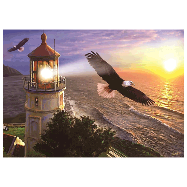 Puzzle Art Puzzle High Flight at Sunrise (8697950842211) Количество деталей: 1000, Рекомендуемый возраст: 15+ photo 2