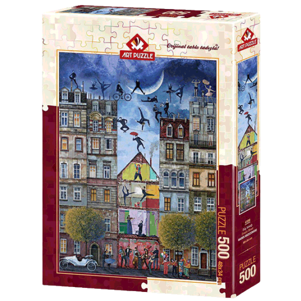 Puzzle Art Puzzle Dream Street (8697950841993) Numărul de piese: 1000, Vârsta recomandată: 15+ photo 1