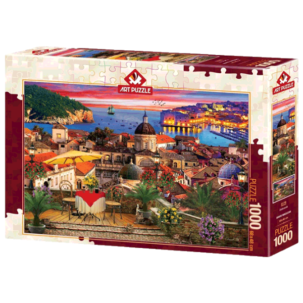 Puzzle Art Puzzle Dubrovnik (8682450141780) Numărul de piese: 1000, Vârsta recomandată: 15+ photo 1