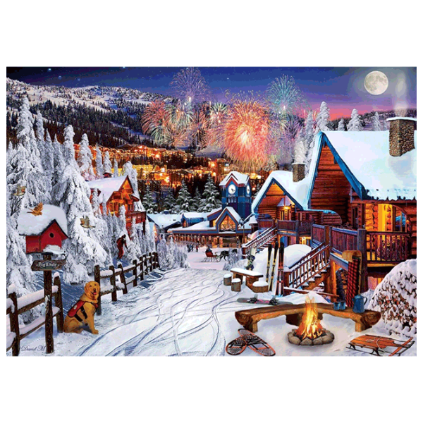 Puzzle Art Puzzle Winter playground (8682450141834) Количество деталей: 1000, Рекомендуемый возраст: 15+ photo 1