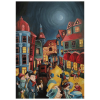 Puzzle Art Puzzle Evening bustle (8682450142268) Количество деталей: 1000, Рекомендуемый возраст: 15+