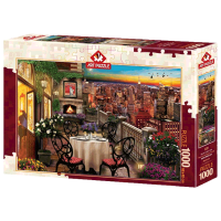 Puzzle Art Puzzle Dinner in New York (8682450141841) Количество деталей: 1000, Рекомендуемый возраст: 15+