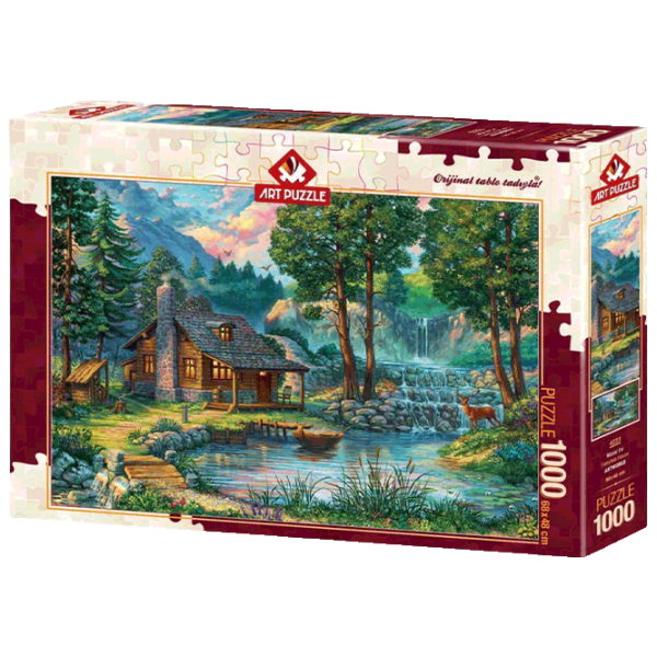 Puzzle Art Puzzle Fairy Tale House (8697950842235) Numărul de piese: 1000, Vârsta recomandată: 15+ photo 1