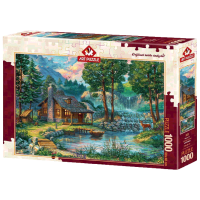 Puzzle Art Puzzle Fairy Tale House (8697950842235) Numărul de piese: 1000, Vârsta recomandată: 15+