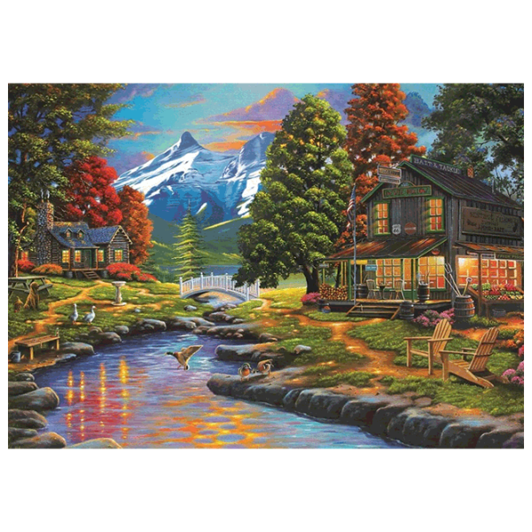 Puzzle Art Puzzle Fairy Tale House (8697950842235) Numărul de piese: 1000, Vârsta recomandată: 15+ photo 2