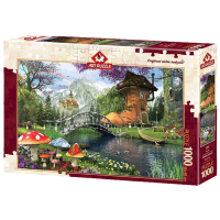 Puzzle Art Puzzle Postal (8697950844673) Numărul de piese: 1000, Vârsta recomandată: 15+