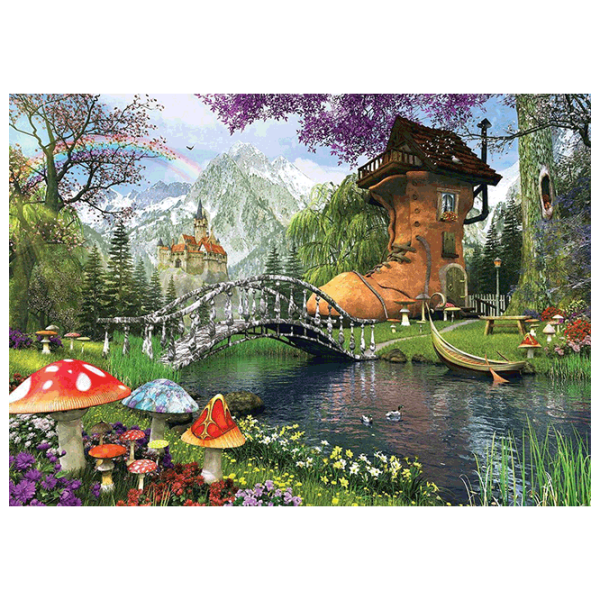 Puzzle Art Puzzle Postal (8697950844673) Numărul de piese: 1000, Vârsta recomandată: 15+ photo 2