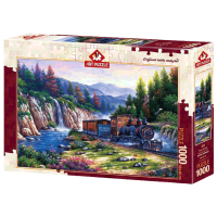 Puzzle Art Puzzle Travel by Train (8697950842334) Количество деталей: 1000, Рекомендуемый возраст: 15+