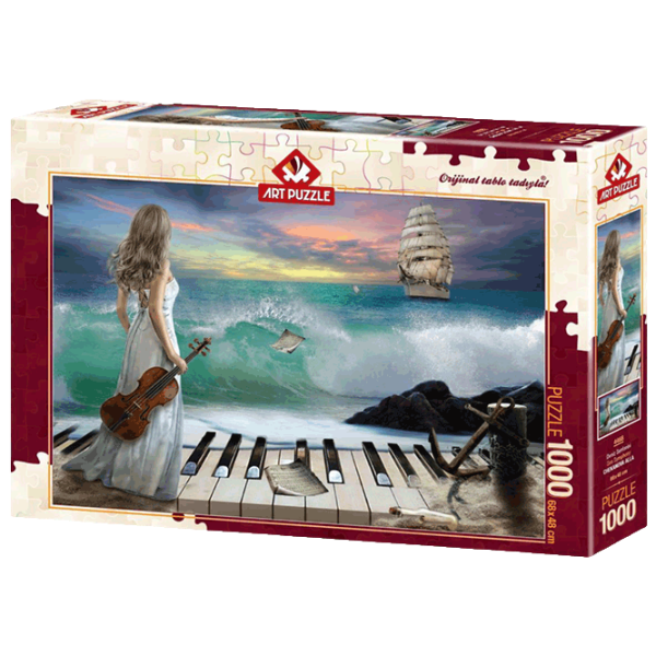 Puzzle Art Puzzle Sea Symphony (8697950844680) Количество деталей: 1000, Рекомендуемый возраст: 15+ photo 1