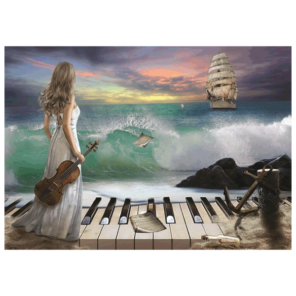 Puzzle Art Puzzle Sea Symphony (8697950844680) Количество деталей: 1000, Рекомендуемый возраст: 15+ photo 2
