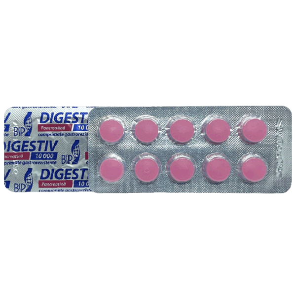 Vitamine și minerale Balkan Pharmaceuticals Digestiv 10 000 4840982006333  30 capsule photo 2