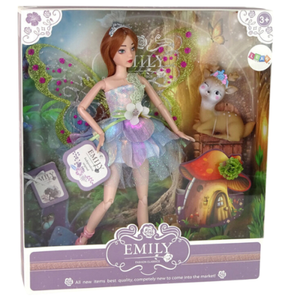 Păpușă Essa Toys Emily zână QJ093A 3+ photo 7