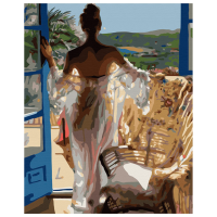 Pictură pe numere BrushMe Respirația dimineții BS7964FC 50 x 40 cm, Pânză