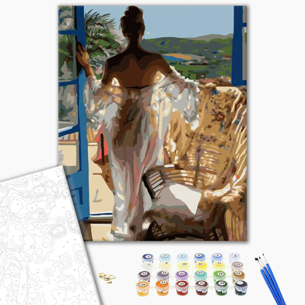 Картина по номерам BrushMe Утреннее дыхание BS7964FC 50 x 40 см, Ткань photo 2