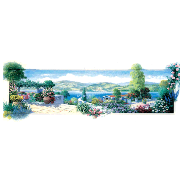 Puzzle Art Puzzle Garden Terrace (8682450143487) Numărul de piese: 1000, Vârsta recomandată: 15+ photo 2