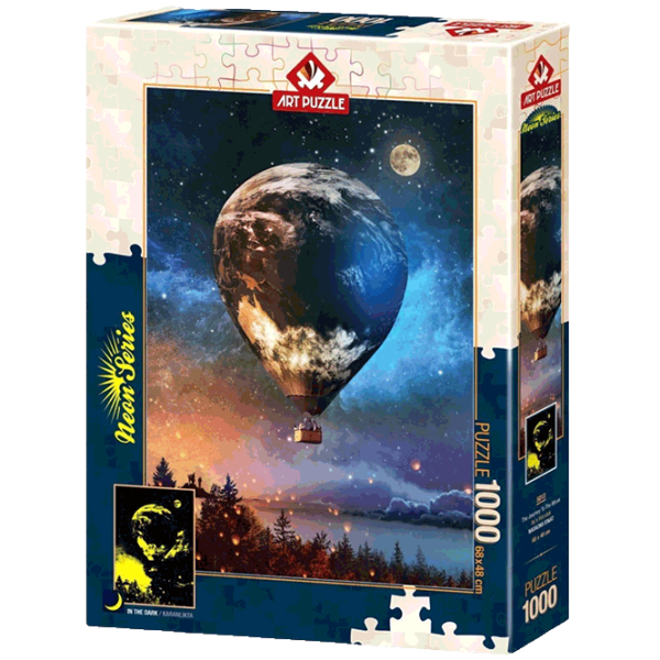 Puzzle Art Puzzle Journey to the Moon (8682450140134) Количество деталей: 1000, Рекомендуемый возраст: 15+ photo 1