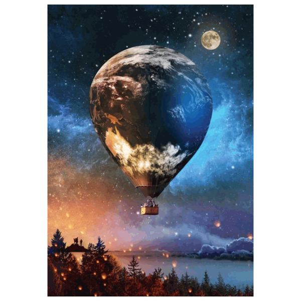Puzzle Art Puzzle Journey to the Moon (8682450140134) Количество деталей: 1000, Рекомендуемый возраст: 15+ photo 2