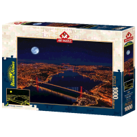 Puzzle Art Puzzle Three Bridges, Bosphorus (8682450142398) Количество деталей: 1000, Рекомендуемый возраст: 15+