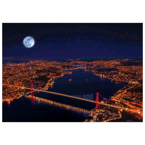 Puzzle Art Puzzle Three Bridges, Bosphorus (8682450142398) Количество деталей: 1000, Рекомендуемый возраст: 15+ photo 2