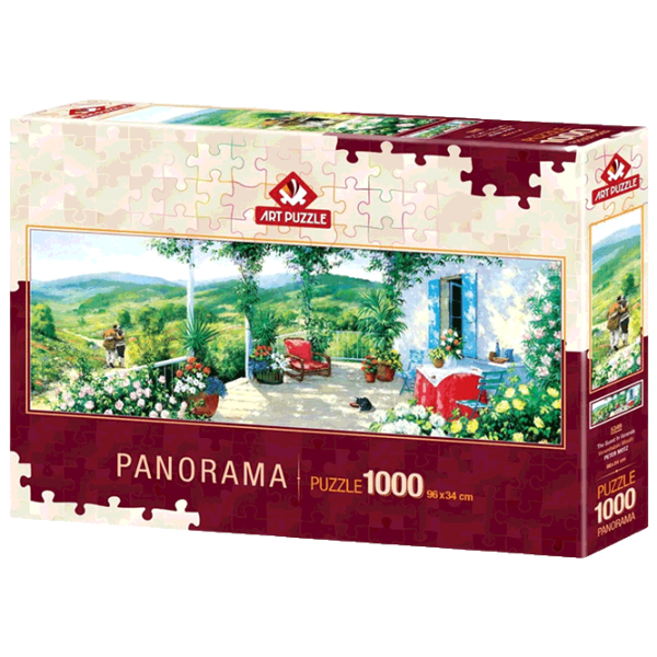 Puzzle Art Puzzle Guest on the Patio (8682450143494) Количество деталей: 1000, Рекомендуемый возраст: 15+ photo 1