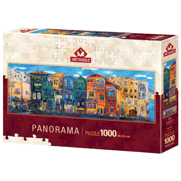 Puzzle Art Puzzle Colorful Town (8682450143500) Количество деталей: 1000, Рекомендуемый возраст: 15+ photo 1