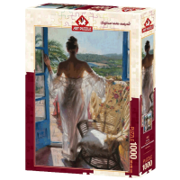 Puzzle Art Puzzle Waiting (8697950844277) Количество деталей: 1000, Рекомендуемый возраст: 15+