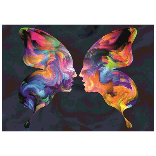 Puzzle Art Puzzle Butterfly love (8682450142015) Количество деталей: 1000, Рекомендуемый возраст: 15+ photo 1