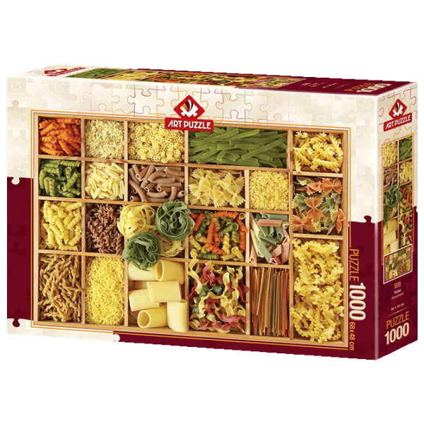 Puzzle Art Puzzle Pasta (8682450142350) Количество деталей: 1000, Рекомендуемый возраст: 15+ photo 1