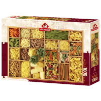 Puzzle Art Puzzle Pasta (8682450142350) Количество деталей: 1000, Рекомендуемый возраст: 15+