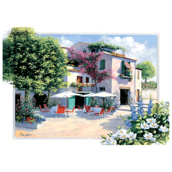 Puzzle Art Puzzle Cafe Villa (8682450140790) Numărul de piese: 500, Vârsta recomandată: 8+ photo 1