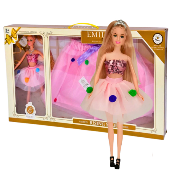 Păpușă Essa Toys Emily model QJ069D  3+ photo 5