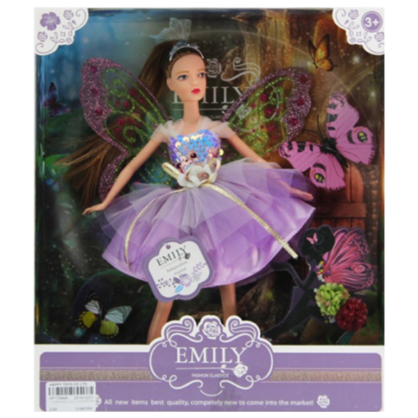 Păpușă Essa Toys Emily zână QJ093D  3+ photo 1