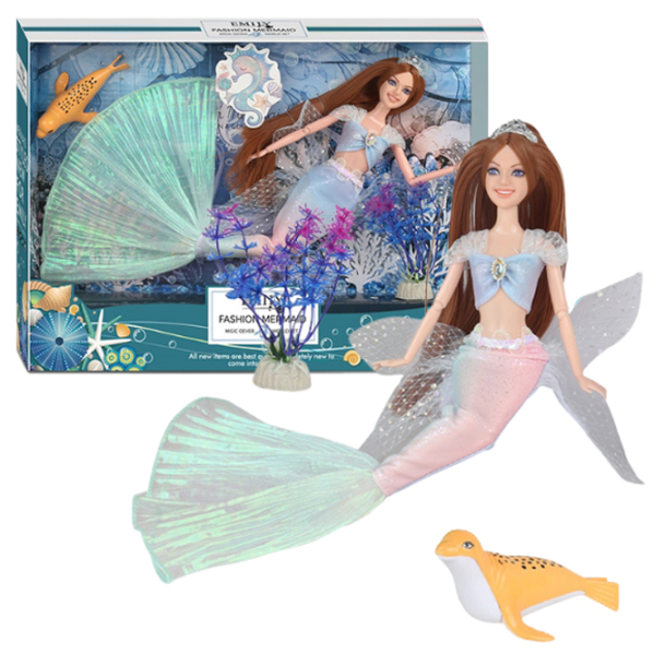 Păpușă Essa Toys Emily sirenă QJ137A 3+ photo 2
