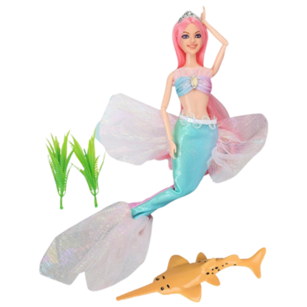 Păpușă Essa Toys Emily sirenă QJ137C 3+ photo 1
