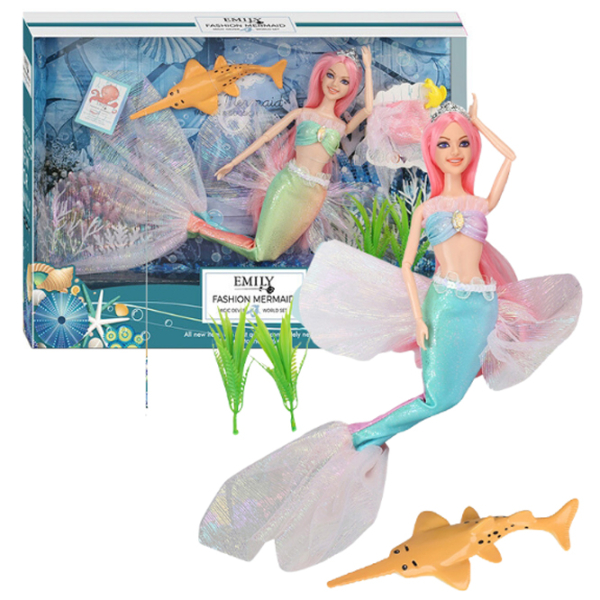 Păpușă Essa Toys Emily sirenă QJ137C 3+ photo 2