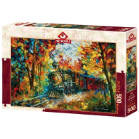 Puzzle Art Puzzle Autumn Train (8682450140967) Количество деталей: 500, Рекомендуемый возраст: 8+