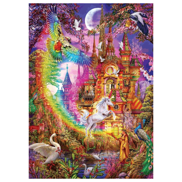 Puzzle Art Puzzle Rainbow Castle (8682450140752) Количество деталей: 500, Рекомендуемый возраст: 8+ photo 2