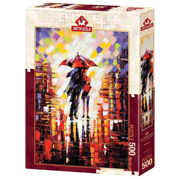 Puzzle Art Puzzle Love Under the Umbrella (8682450140905) Количество деталей: 500, Рекомендуемый возраст: 8+ photo 1