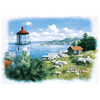 Puzzle Art Puzzle Lighthouse on the embankment (8682450140769) Количество деталей: 500, Рекомендуемый возраст: 8+