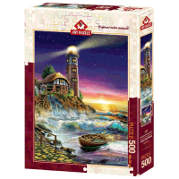 Puzzle Art Puzzle Sunset from the Lighthouse (8697950842105) Количество деталей: 500, Рекомендуемый возраст: 8+