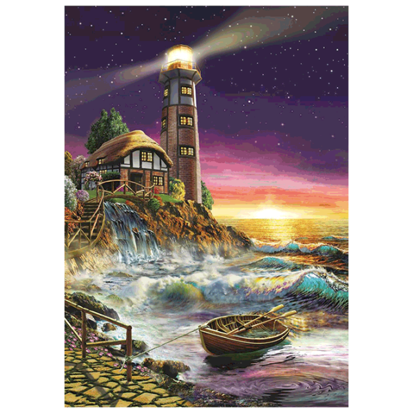 Puzzle Art Puzzle Sunset from the Lighthouse (8697950842105) Количество деталей: 500, Рекомендуемый возраст: 8+ photo 2